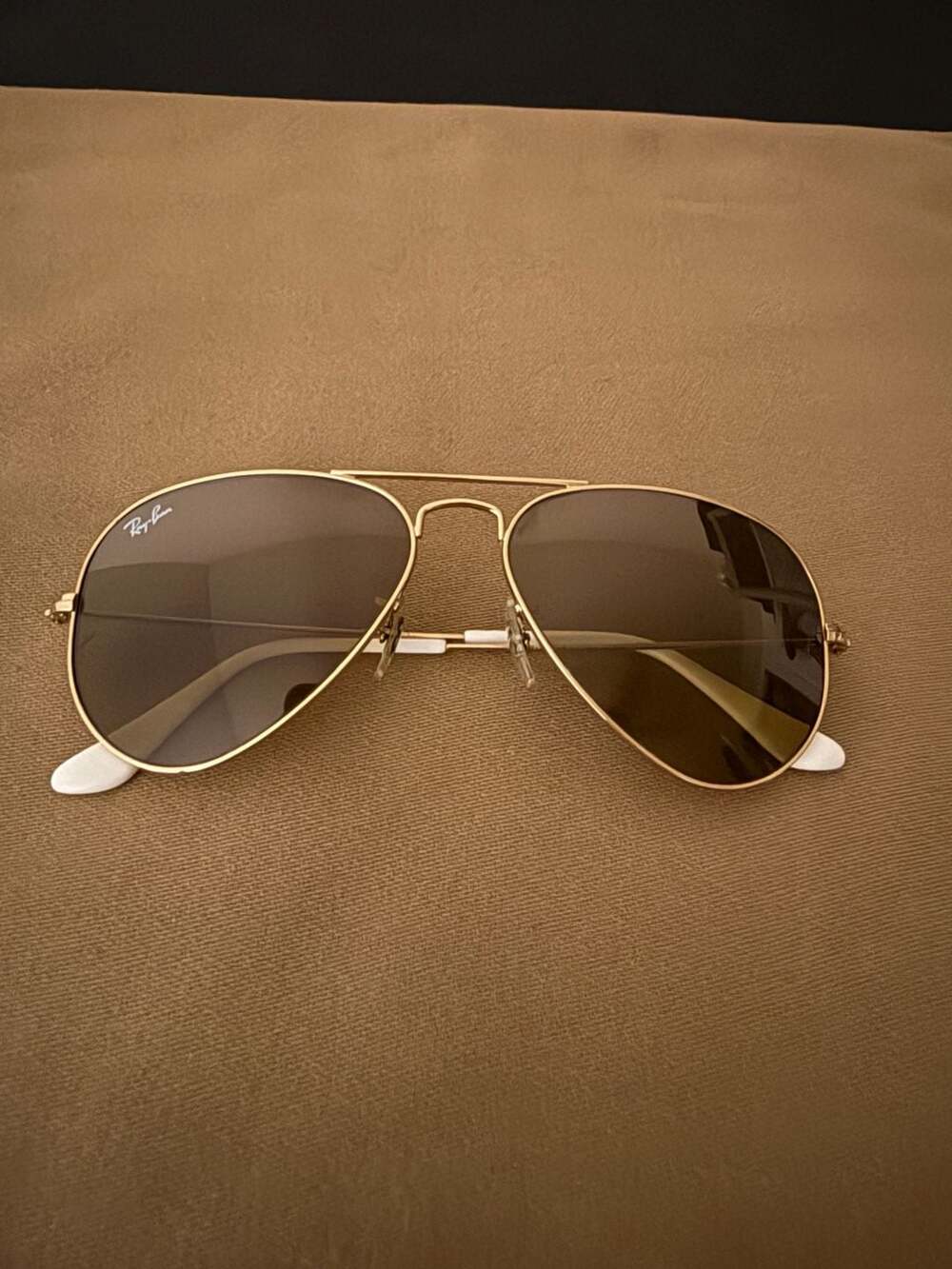 Ray-Ban RB3025 Aviator Large Metal Sunglasses 55-14 - Picture 3 of 5